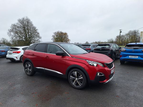 Peugeot 3008 Hatchback, Diesel, 2018, Red