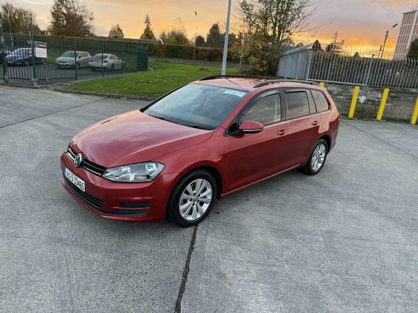 Volkswagen Golf Estate, Diesel, 2014, Red
