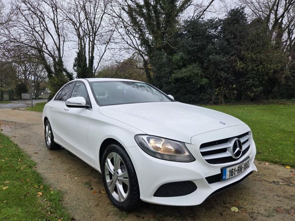 Mercedes-Benz C-Class Saloon, Diesel, 2016, White