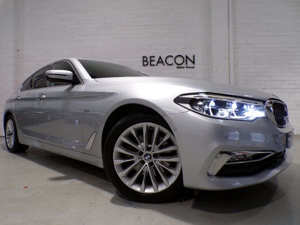 BMW 5-Series Saloon, Diesel, 2017, Silver