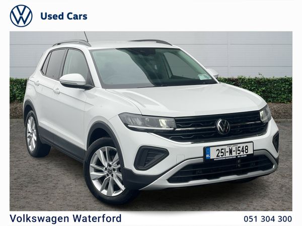 Volkswagen T-Cross Estate/Jeep, Petrol, 2025, White