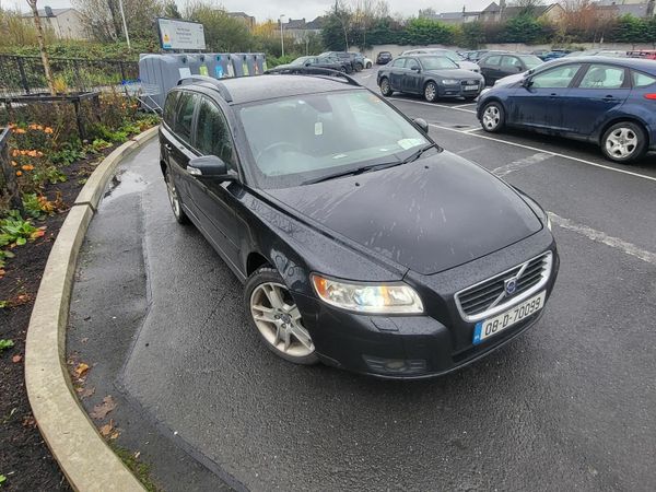 Volvo V50 Estate, Diesel, 2008, Black