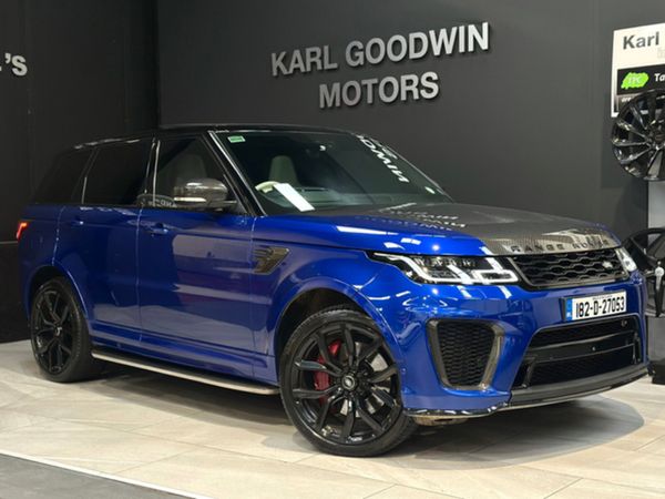 Land Rover Range Rover Sport SUV, Petrol, 2018, Blue