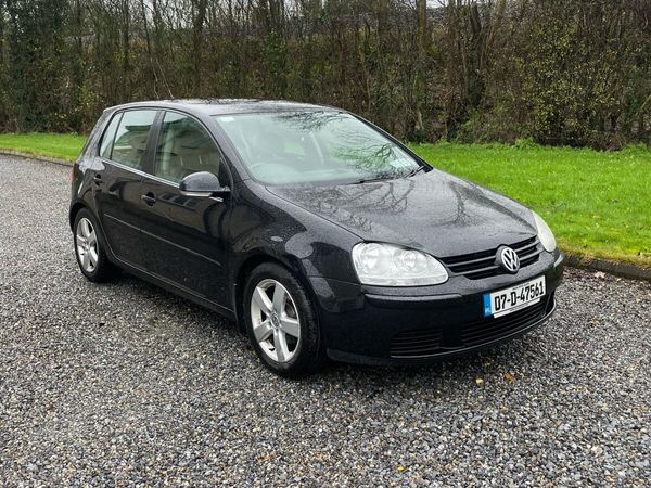 Volkswagen Golf Hatchback, Petrol, 2007, Black