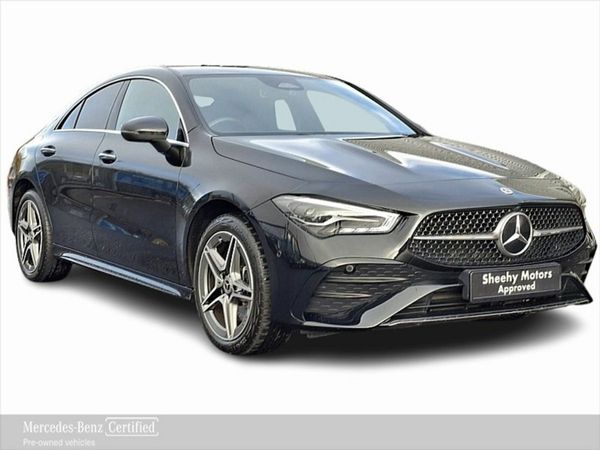 Mercedes-Benz CLA Coupe, Petrol Plug-in Hybrid, 2024, Black