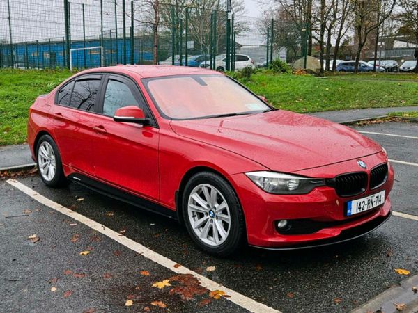 BMW 3-Series Saloon, Diesel, 2014, Red