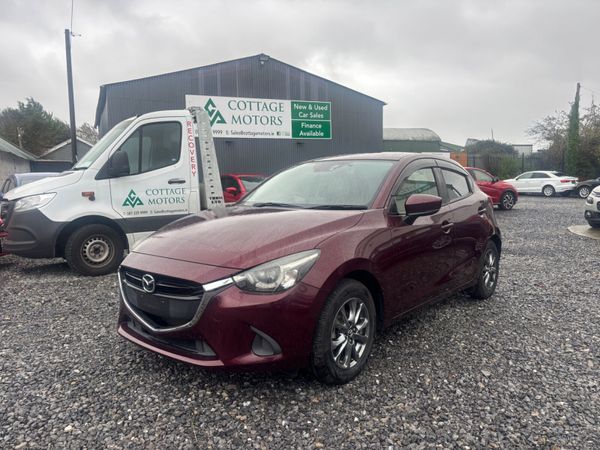 Mazda Demio Hatchback, Petrol, 2017, Red