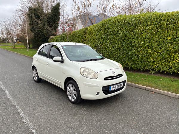 Nissan Micra Hatchback, Petrol, 2012, White
