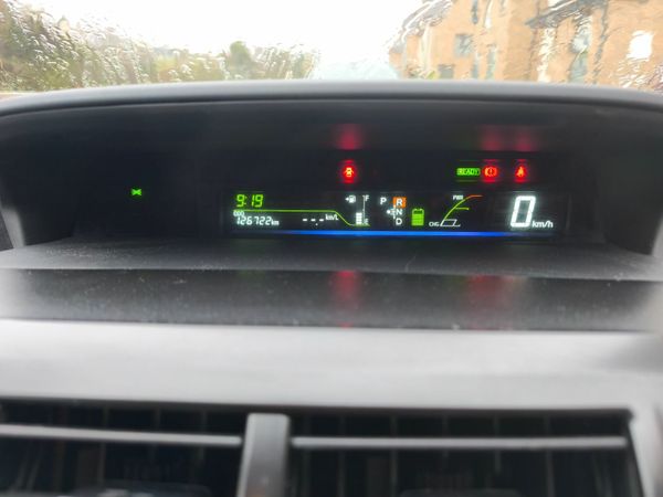 Toyota Prius MPV, Petrol Hybrid, 2013, Blue