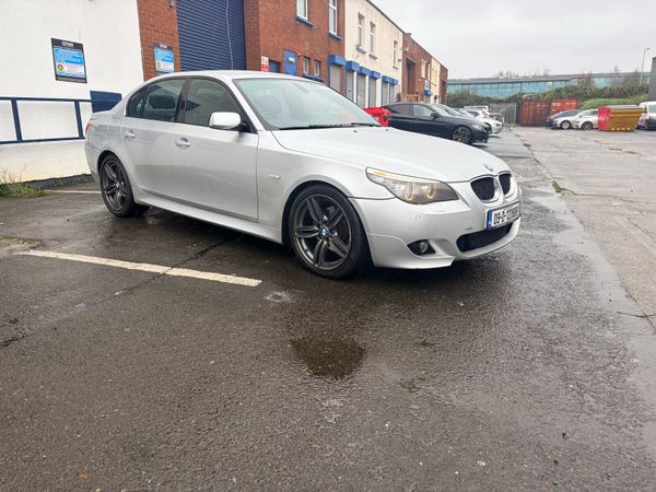 BMW 5-Series Saloon, Diesel, 2009, Silver