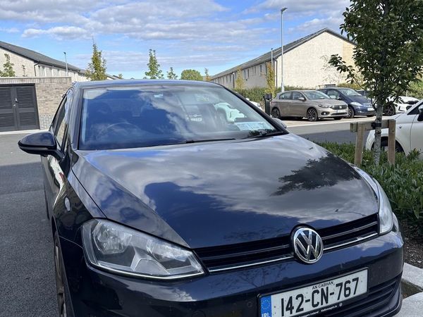 Volkswagen Golf Hatchback, Diesel, 2014, Black
