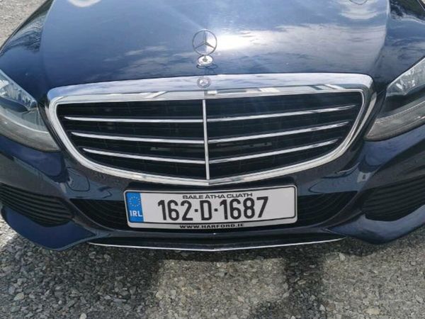 Mercedes-Benz C-Class Saloon, Diesel, 2016, Blue