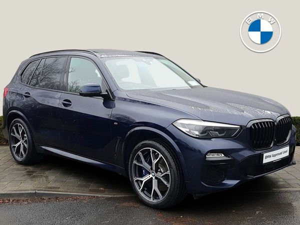 BMW X5 SUV, Petrol Plug-in Hybrid, 2020, Blue