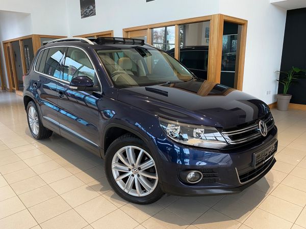 Volkswagen Tiguan SUV, Diesel, 2016, Blue