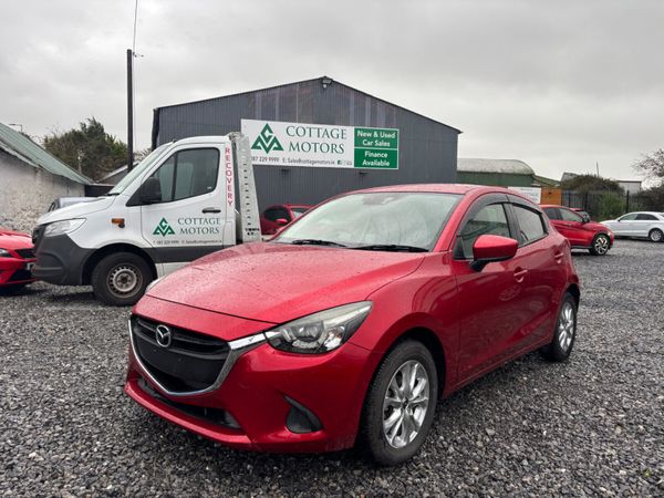 Mazda Demio Hatchback, Petrol, 2016, Red