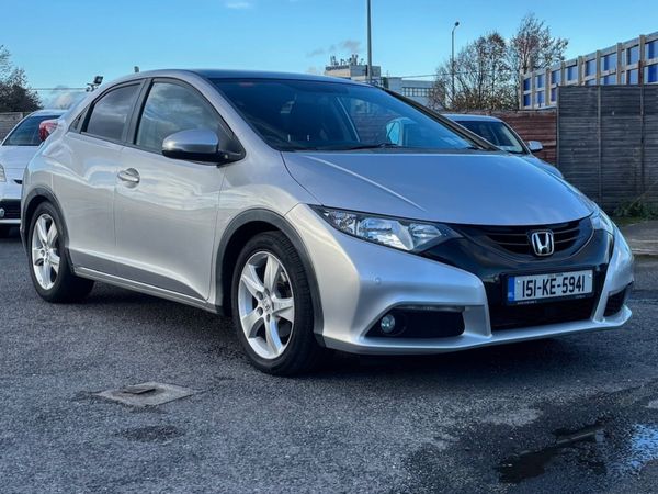 Honda Civic Hatchback, Diesel, 2015, Silver
