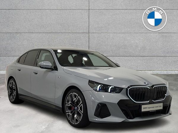 BMW 5-Series Saloon, Petrol Plug-in Hybrid, 2024, Grey