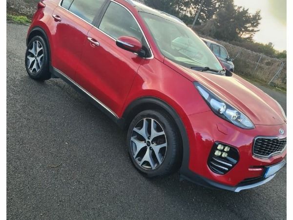 Kia Sportage SUV, Diesel, 2017, Red