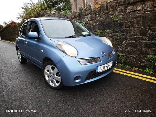 Nissan Micra Hatchback, Petrol, 2010, Blue