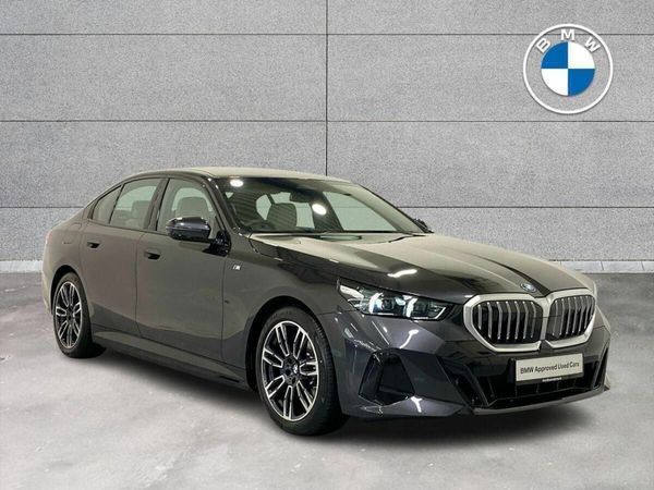 BMW 5-Series Saloon, Petrol Plug-in Hybrid, 2025, Grey