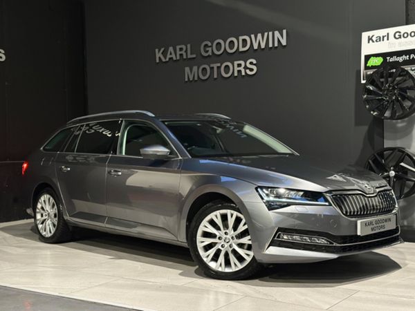 Skoda Superb Estate, Petrol Plug-in Hybrid, 2023, Grey