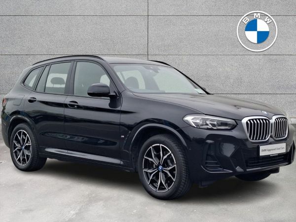 BMW X3 SUV, Petrol Plug-in Hybrid, 2024, Black