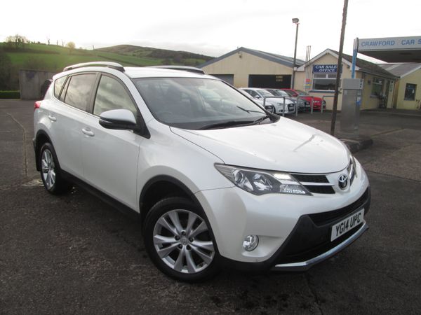 Toyota RAV4 SUV, Diesel, 2014, White