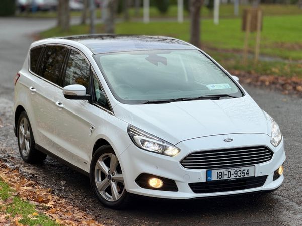 Ford S-Max MPV, Diesel, 2018, White