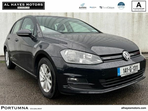 Volkswagen Golf Hatchback, Diesel, 2014, Black