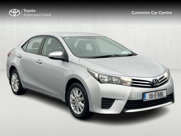 Toyota Corolla Saloon, Petrol, 2015, Silver
