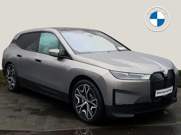 BMW iX SUV, Electric, 2022, Grey