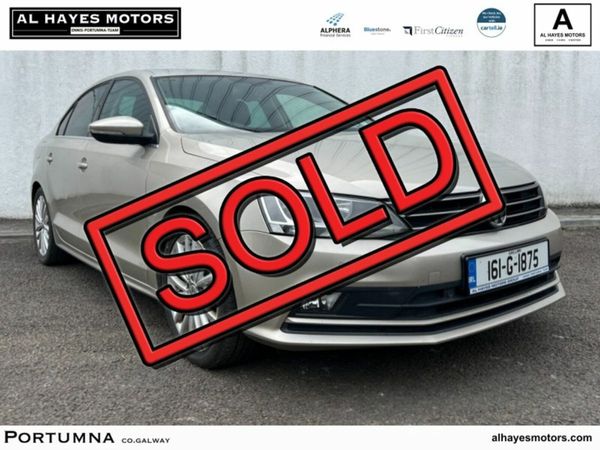 Volkswagen Jetta Saloon, Diesel, 2016, Gold