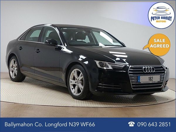 Audi A4 Saloon, Diesel, 2018, Black