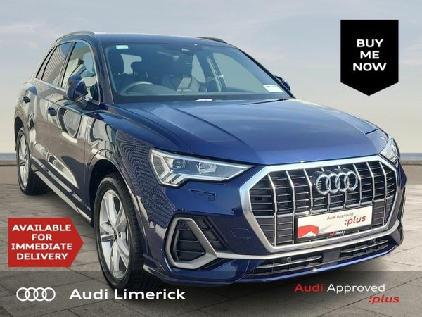 Audi Q3 SUV, Petrol Plug-in Hybrid, 2024, Blue