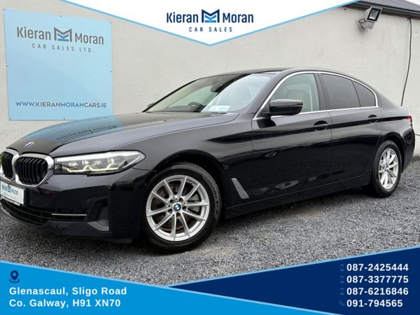 BMW 5-Series Saloon, Diesel, 2022, Black