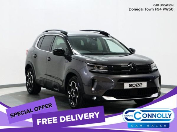 Citroen C5 Aircross SUV, Petrol Hybrid, 2022, Grey