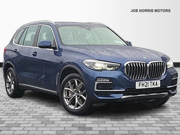 BMW X5 SUV, Petrol Hybrid, 2021, Blue