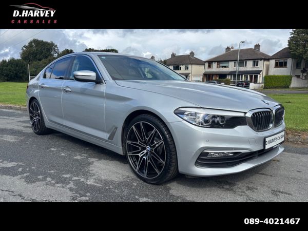 BMW 5-Series Saloon, Diesel, 2017, Silver