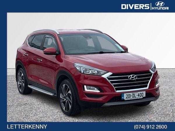 Hyundai Tucson MPV, Diesel, 2020, Red