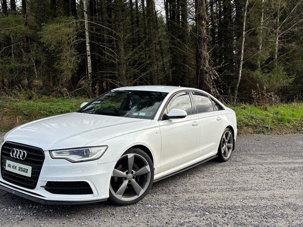 Audi A6 Saloon, Diesel, 2014, White