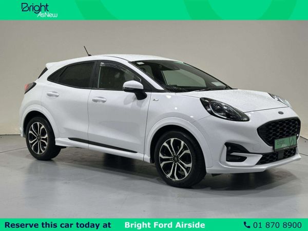 Ford Puma MPV, Petrol Hybrid, 2023, White