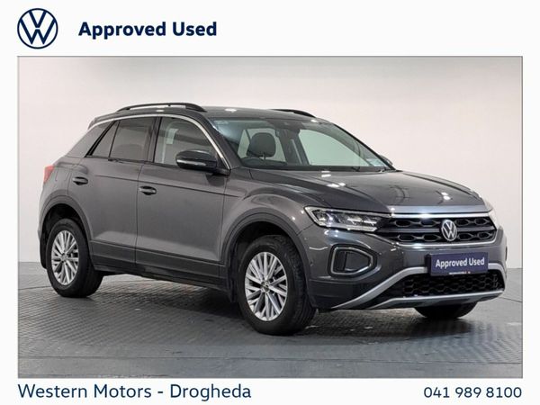 Volkswagen T-Roc SUV, Petrol, 2023, Grey