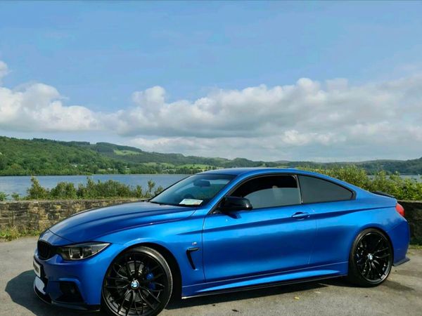 BMW 4-Series Coupe, Diesel, 2014, Blue