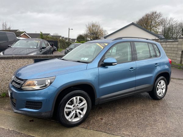 Volkswagen Tiguan SUV, Diesel, 2014, Blue