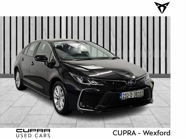 Toyota Corolla Saloon, Petrol Hybrid, 2023, Black