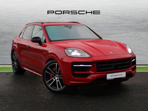 Porsche Cayenne SUV, Petrol Plug-in Hybrid, 2025, Red