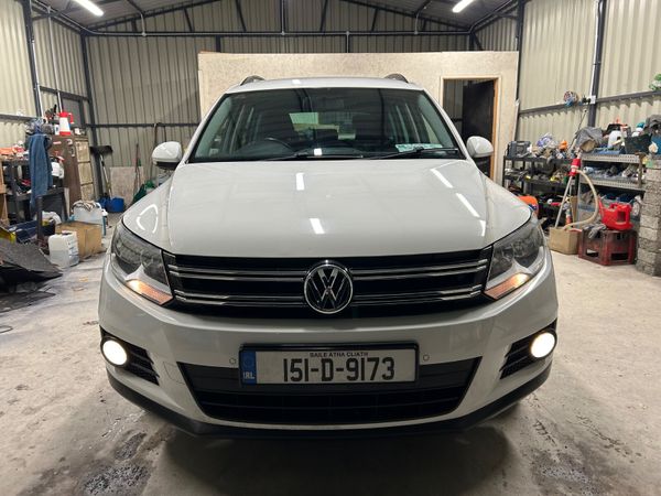 Volkswagen Tiguan SUV, Diesel, 2015, White