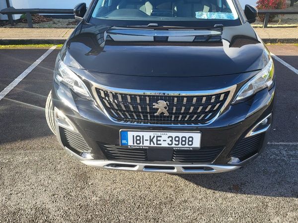 Peugeot 3008 MPV, Petrol, 2018, Black