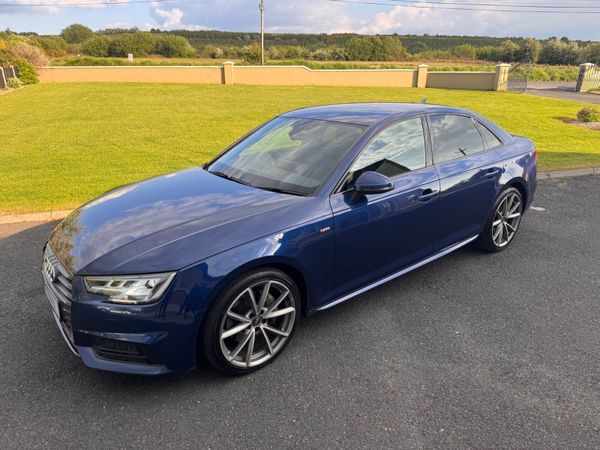 Audi A4 Saloon, Diesel, 2016, Blue