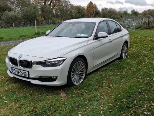 BMW 3-Series Saloon, Diesel, 2015, White